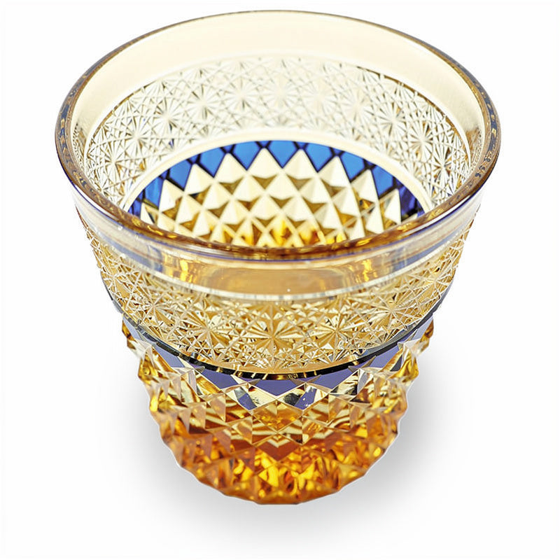 Cobalt Hakkaku-Kagome Tumbler