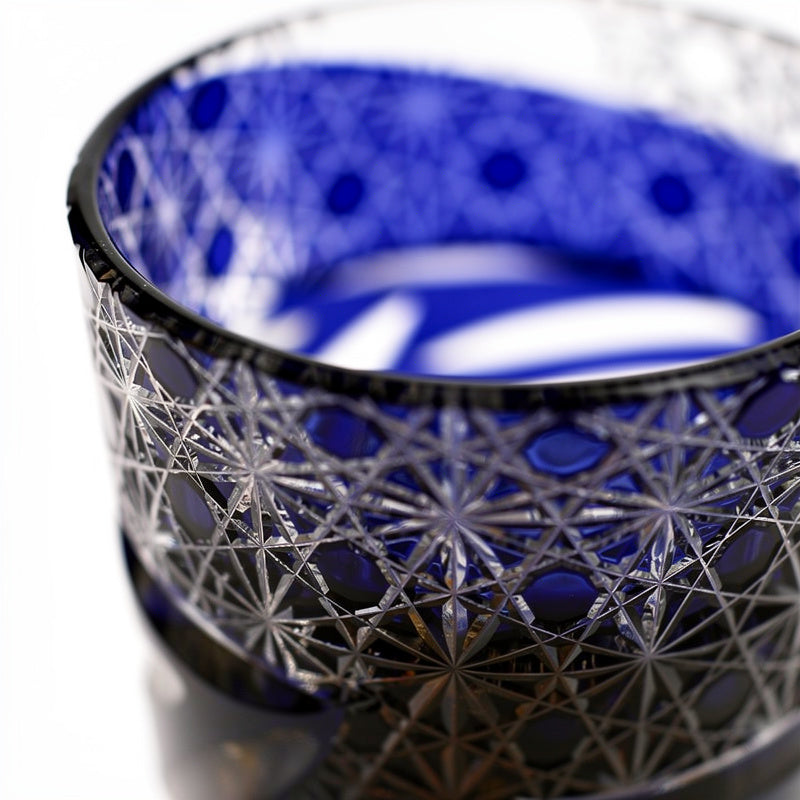 Cobalt Facet Tumbler