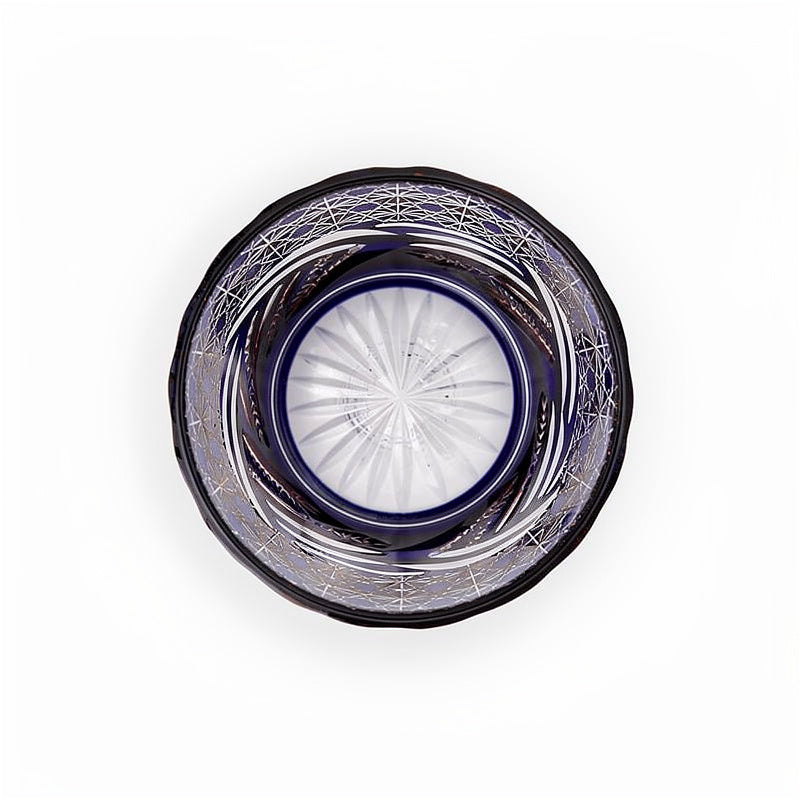 Cobalt Facet Tumbler
