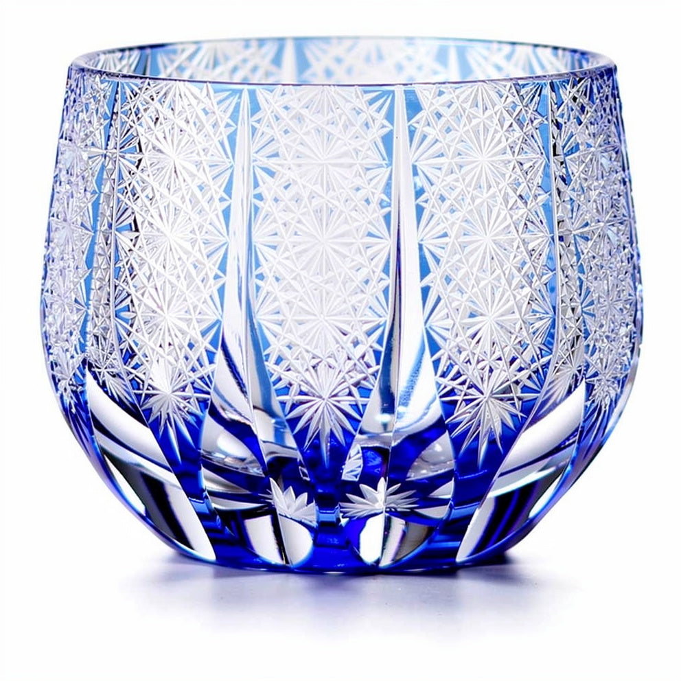 Cobalt First Pour Sake Glass