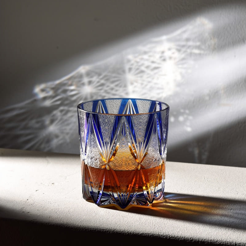 Cobalt First Pour Whisky Glass