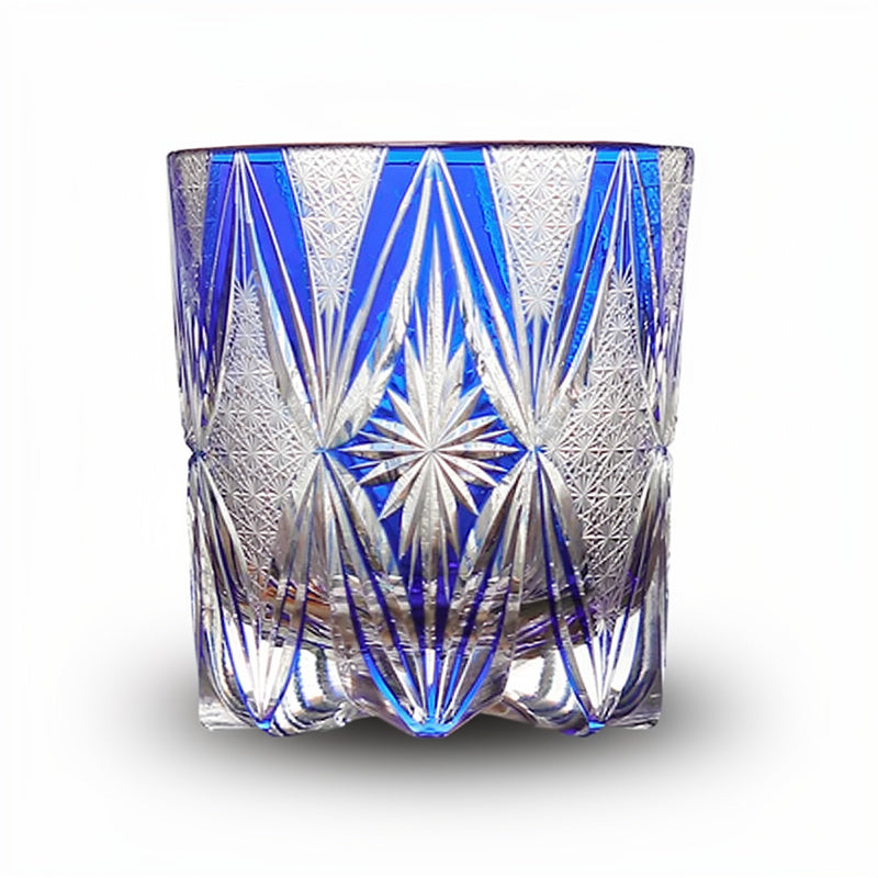 Cobalt First Pour Whiskey Glass