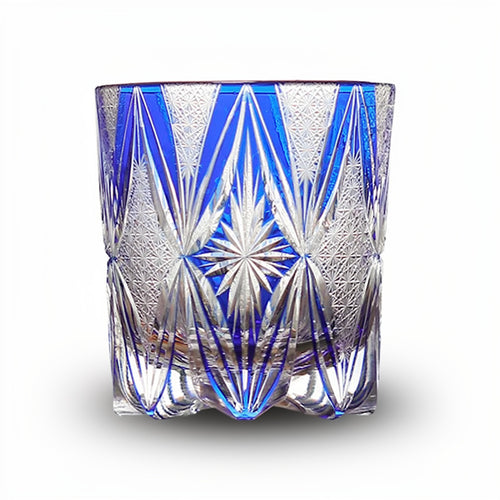 Cobalt First Pour Whiskey Glass