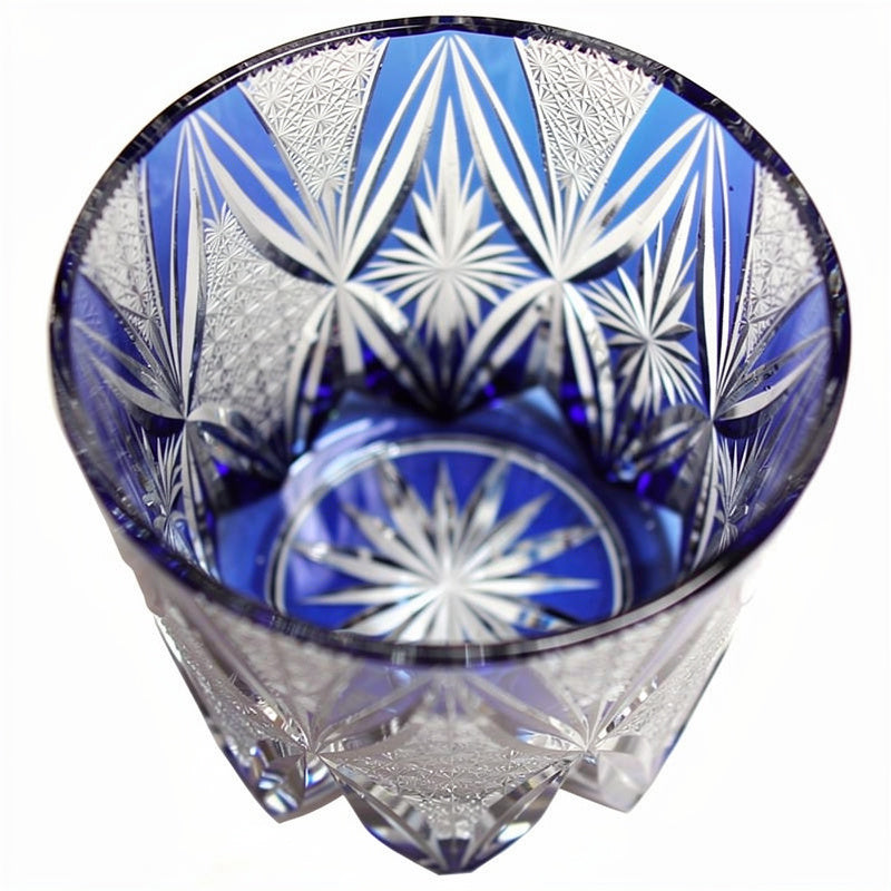 Cobalt First Pour Whiskey Glass