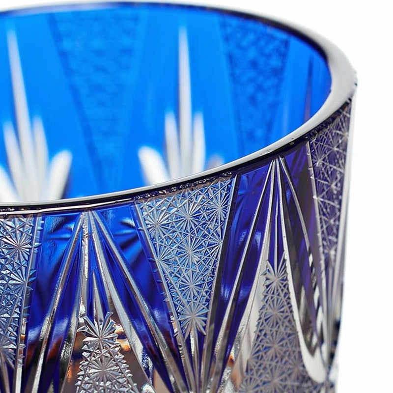 Cobalt First Pour Whiskey Glass