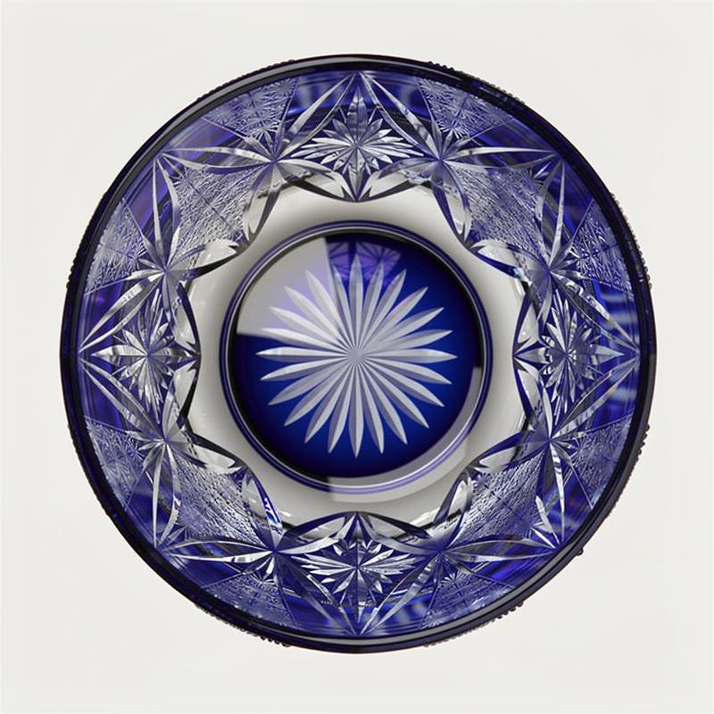 Cobalt First Pour Whiskey Glass