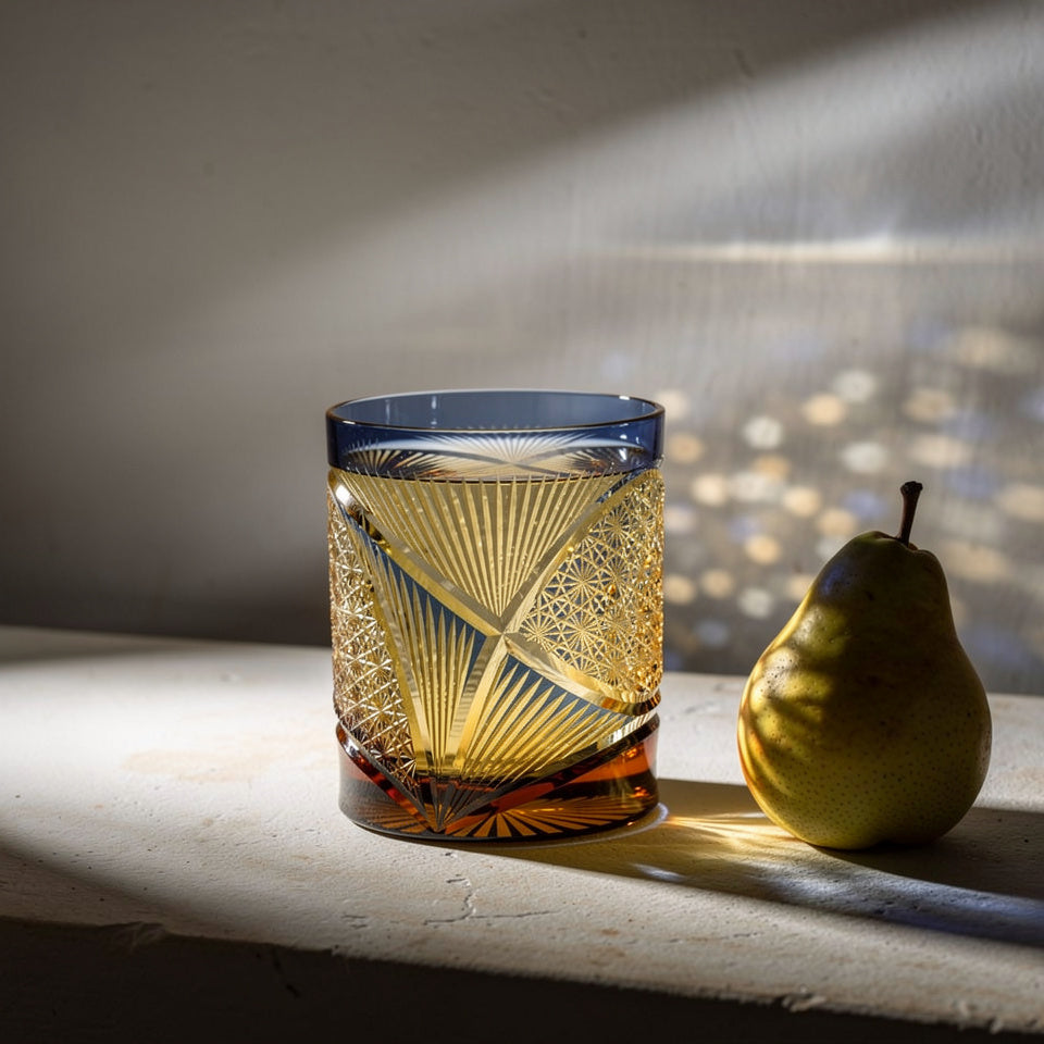Cobalt Kiku-tsunagi Prism Tumbler