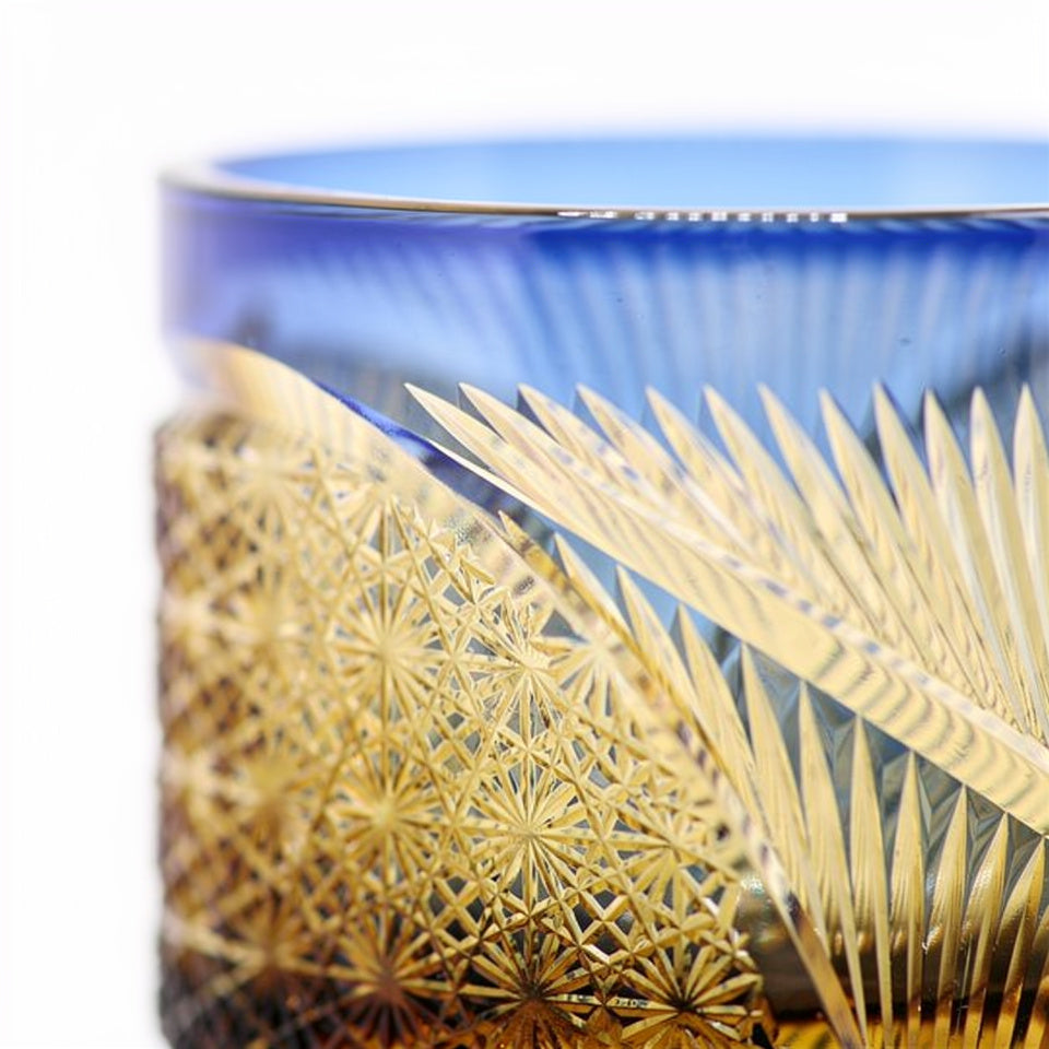 Cobalt Kiku-tsunagi Prism Tumbler