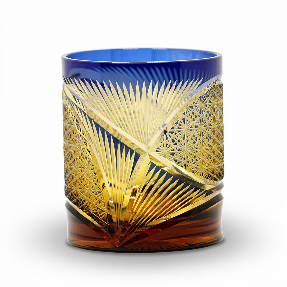 Cobalt Kiku-tsunagi Prism Tumbler