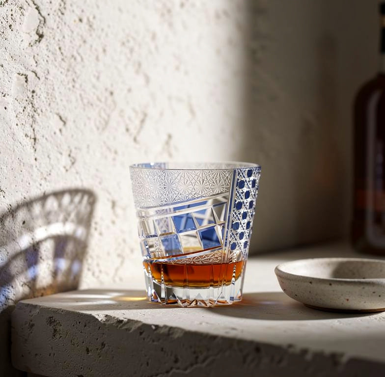Cobalt Ridge Whiskey Glass