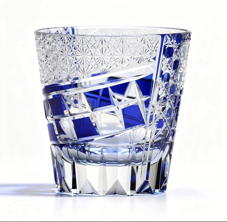 Cobalt Ridge Whiskey Glass