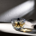 Ink Flower Sake Glass, caustic hero