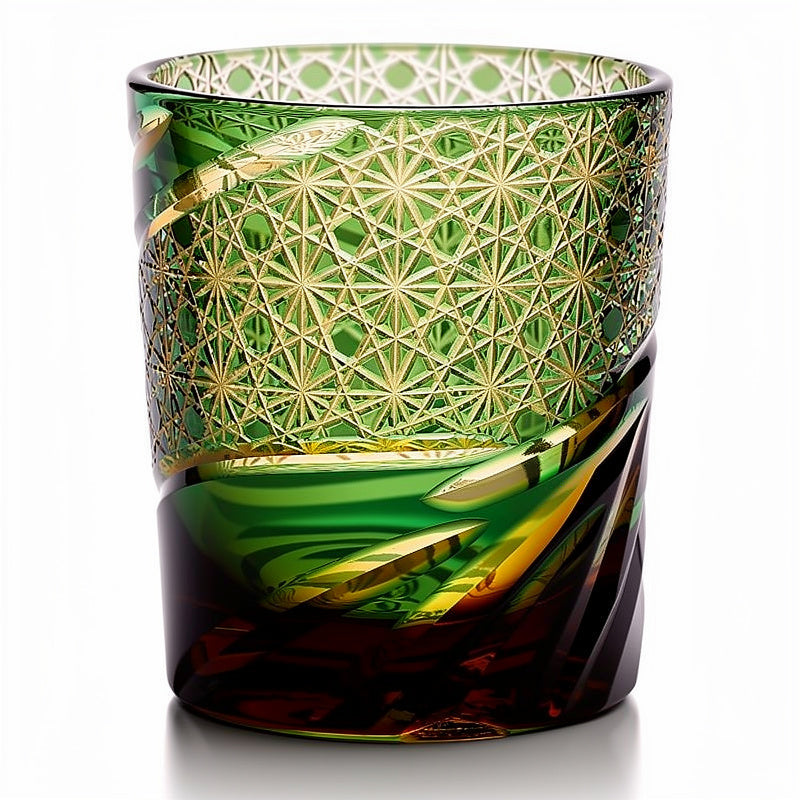 Pine Evening Pour Whiskey Glass