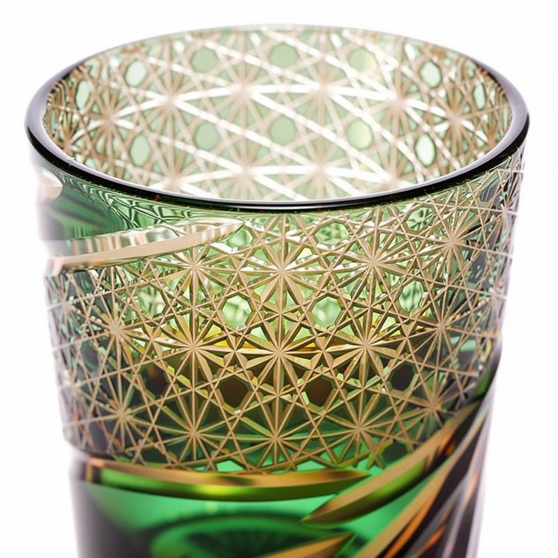 Pine Evening Pour Whiskey Glass
