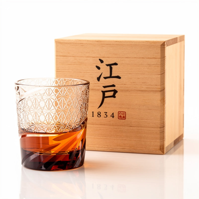 Pine Evening Pour Whiskey Glass