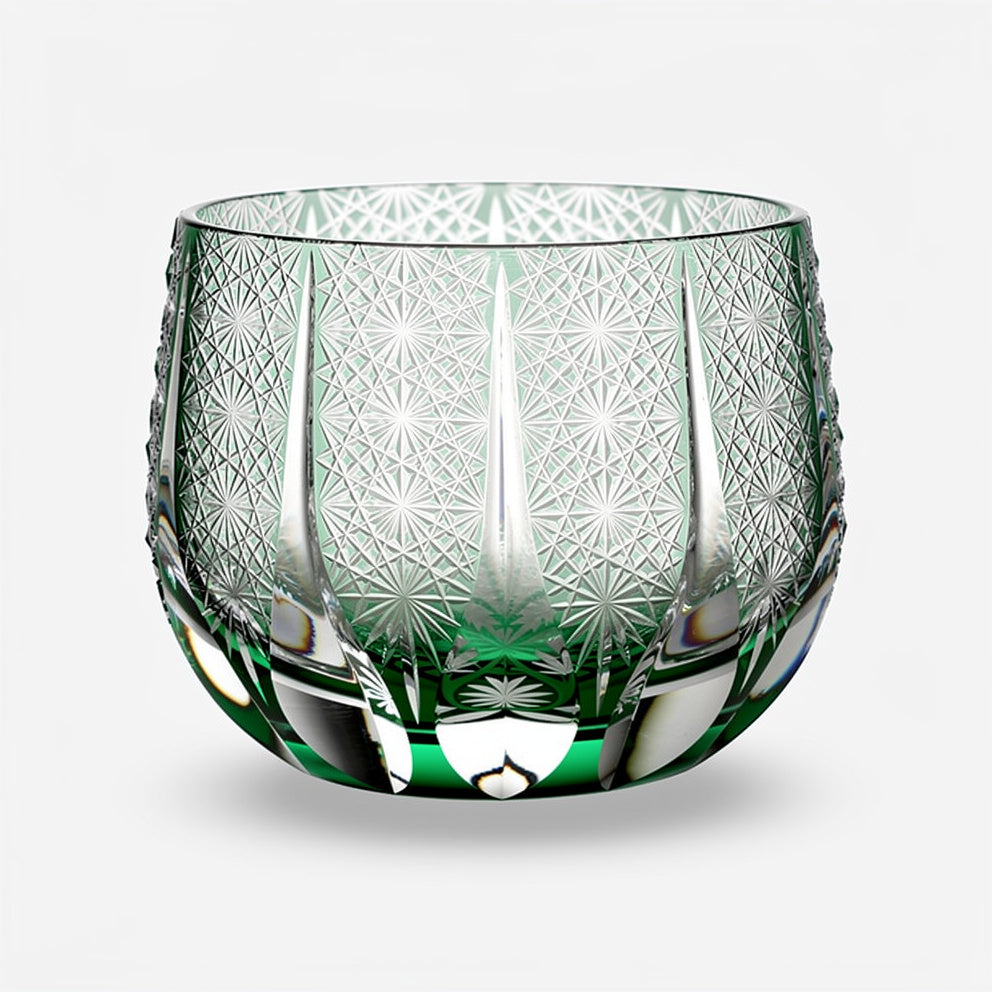 Pine First Pour Sake Glass, full view on #f1f1f1