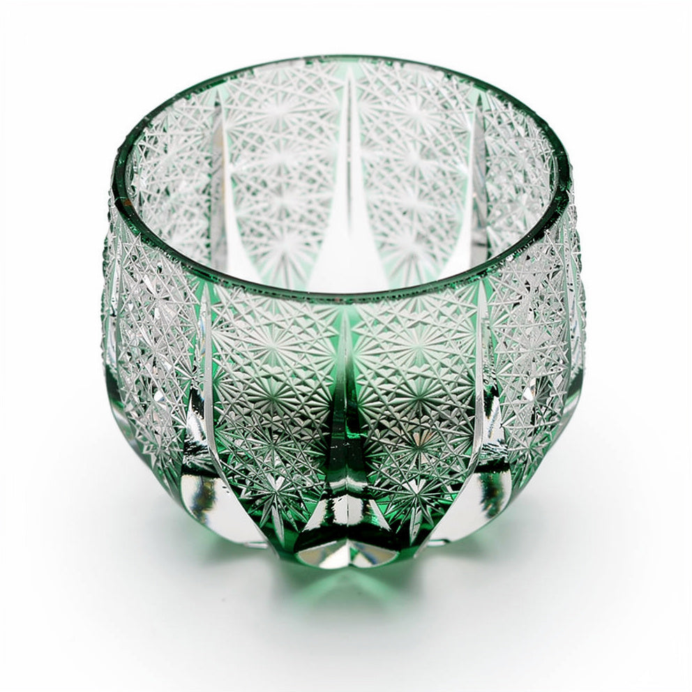 Pine First Pour Sake Glass, interior view