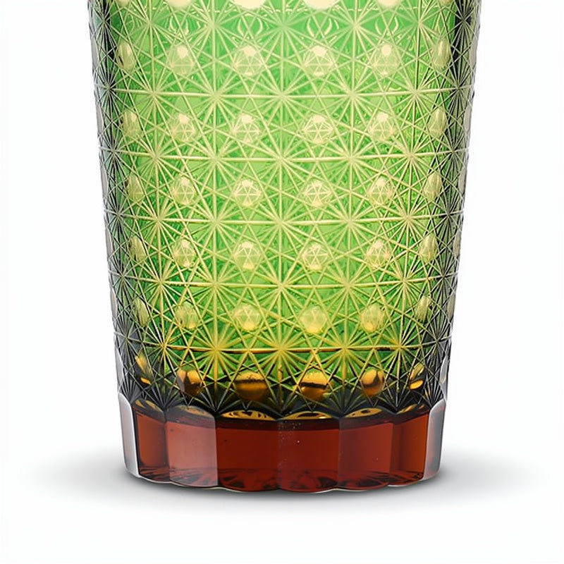 Pine Grid Whiskey Glass