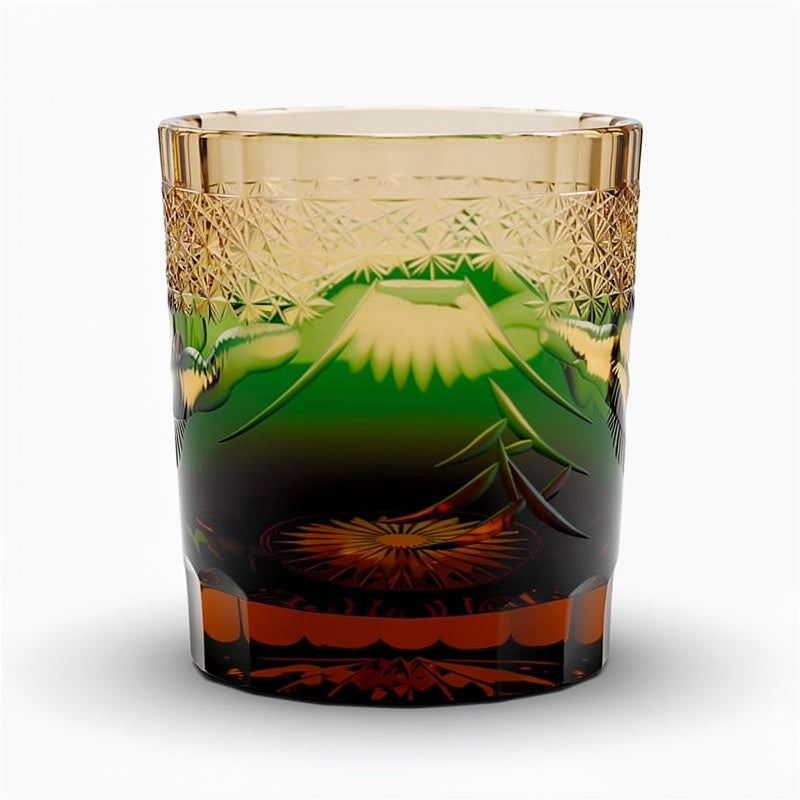 Pine Mountain Glass Whiskey Glass