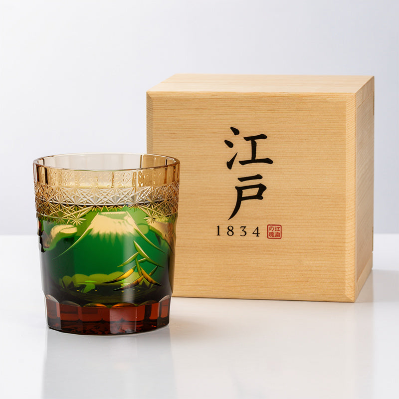 Pine Mountain Glass Whiskey Glass