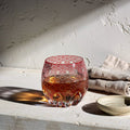 Ruby Base Whiskey Glass