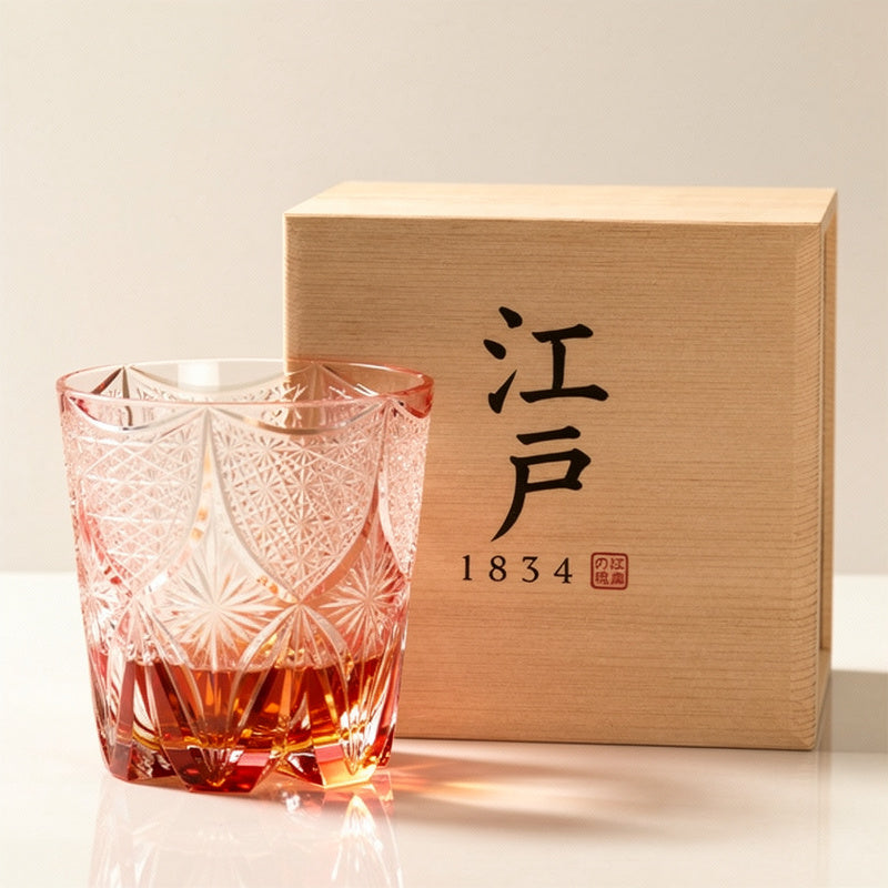 Ruby Kage Whiskey Glass