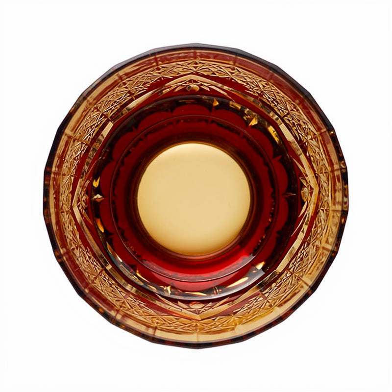 Ruby Mountain Glass Whiskey Glass