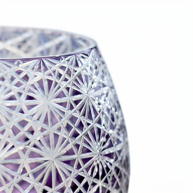 Ruby Orb Whiskey Glass