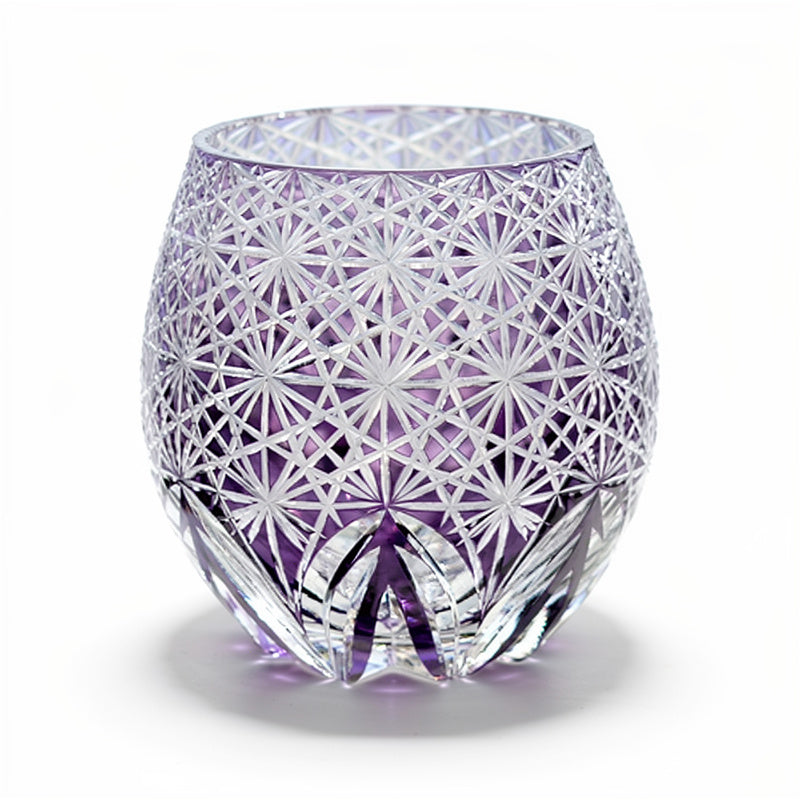 Ruby Orb Whiskey Glass