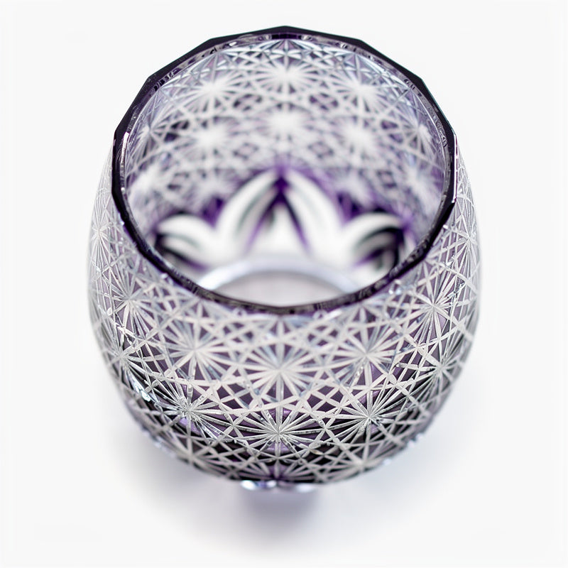 Ruby Orb Whiskey Glass