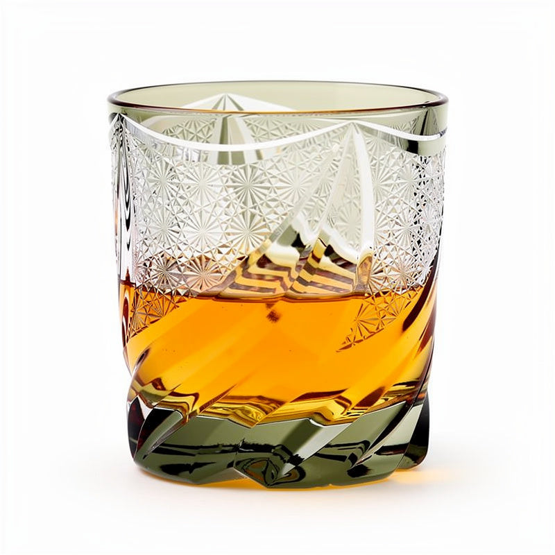 Smoke Kiku-tsunagi Kage Whiskey Glass