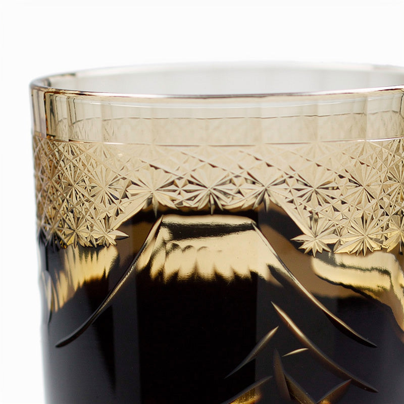 Smoke Mountain Glass Whiskey Glass