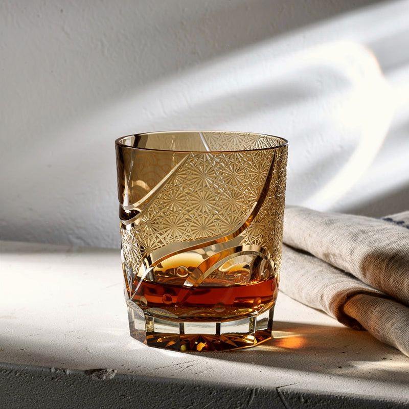 Smoke Overlay Whisky Glass