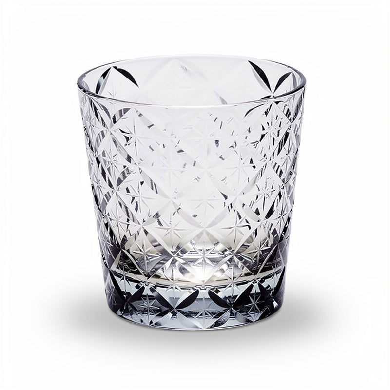 Smoke Overlay Whiskey Glass