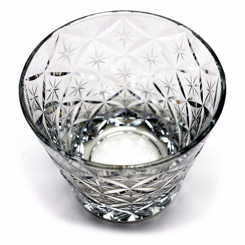 Smoke Overlay Whiskey Glass