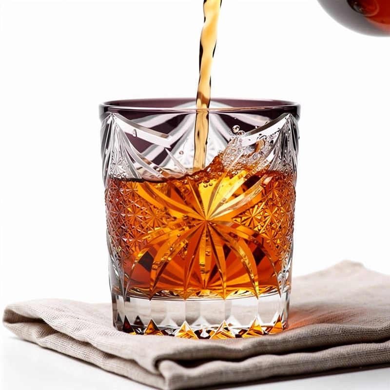 Smoke Petal Whiskey Glass