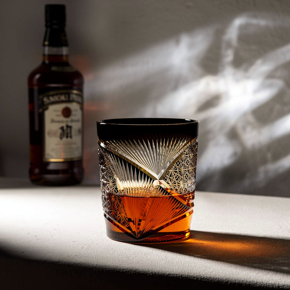 Smoke Prism Whiskey Glass