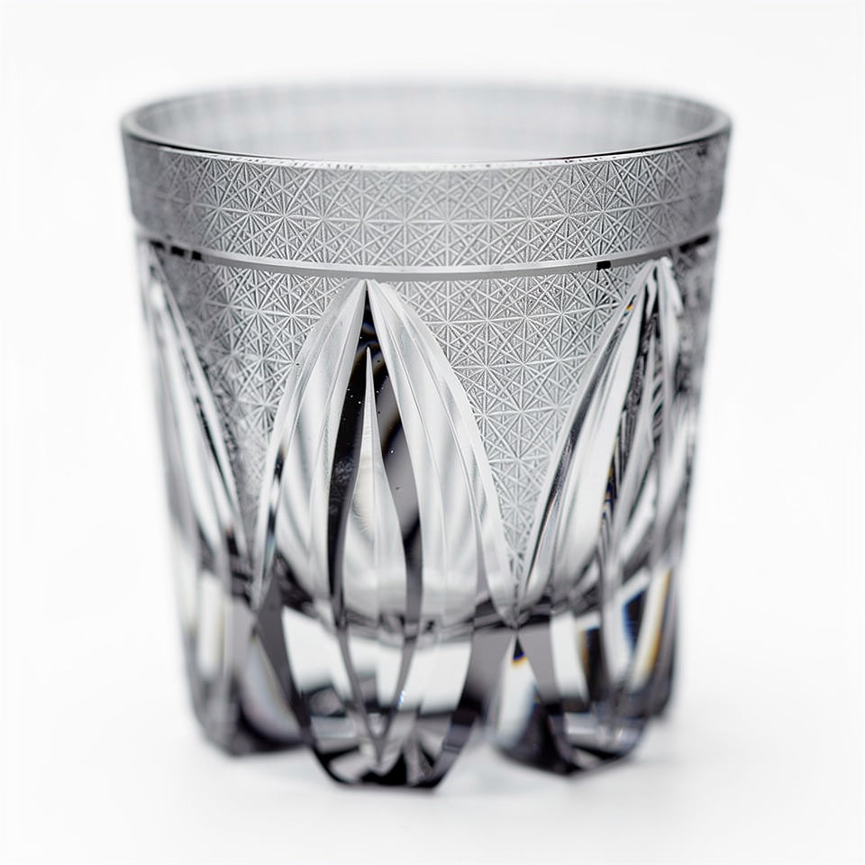 Smoke Kiku-tsunagi Ridge Whiskey Glass