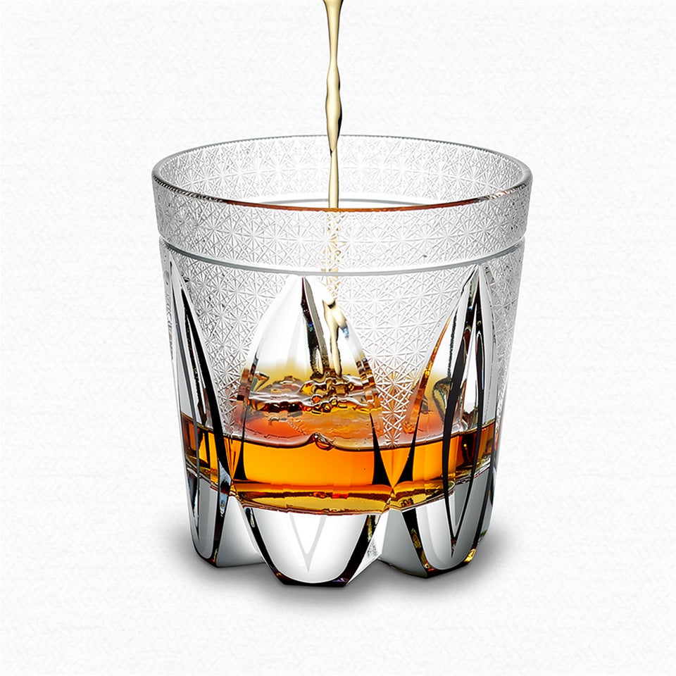 Smoke Kiku-tsunagi Ridge Whiskey Glass